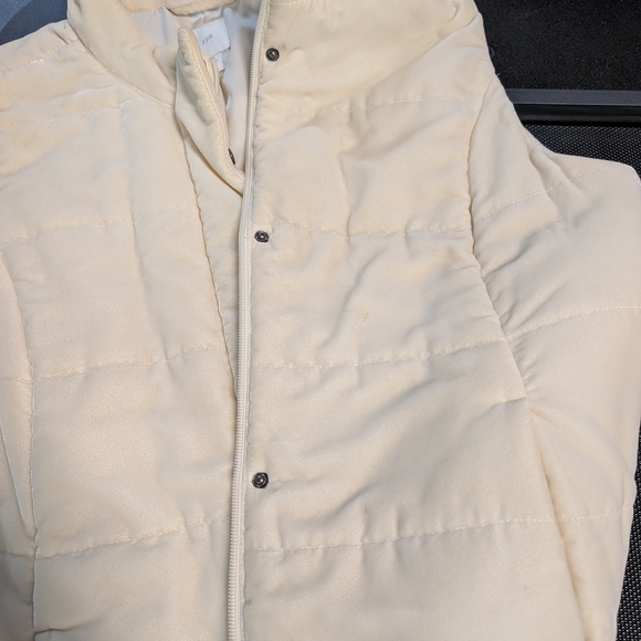 J. Jill Off-White Quilted Vest - Picture 5 of 7